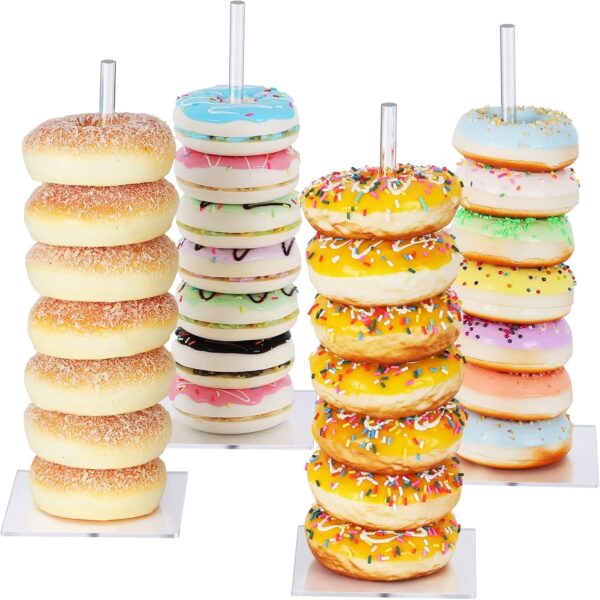 Donut Stand Acrylic 4 Pack